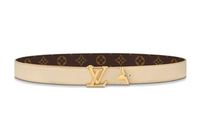 LOUIS VUITTON Pretty Lv 30mm Reversible Belt
