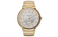 LOUIS VUITTON Wrist Watch Automatic Mechanical Movement 18K Gold Strap 40mm White Dial Men's Watches