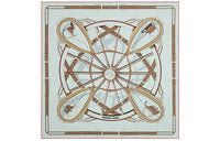 HERMES Silk Scarves Women's Green