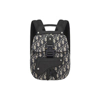 DIOR Canvas Backpack Mini Men's Blue