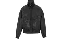 SAINT LAURENT Zip-Up High Neck Bomber Jacket
