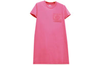 HERMES Short-Sleeved Dresses Women's Rose