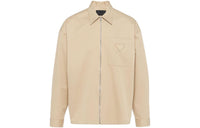PRADA Shirts Men Beige Yellow