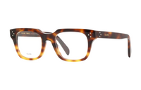 CELINE Acetate Irregular Shape Eyeglass Frames Men's Brown