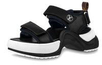 LOUIS VUITTON Archlight 1.0 Beach Sandals Women's Black