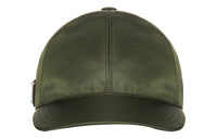 PRADA Nylon Baseball Caps Men's Green