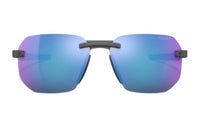 PRADA - Irregular Shape Sunglasses Men's Black