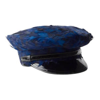 PRADA Feather embellished Baker Boy Hat