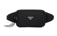 PRADA Fabric Fanny Pack Regular Women's Black