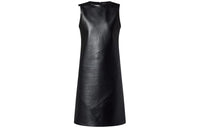 LOUIS VUITTON Leather Patchwork Dress