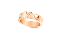 LOUIS VUITTON Empreinte Ring Pink Gold
