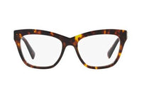 MIU MIU Plate Frame Cat Eye Eyeglass Frames Women's Tortoiseshell