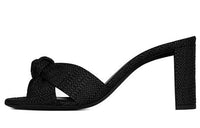 SAINT LAURENT Slide Slippers Women's Black