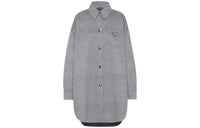 PRADA Coats Women's Gray