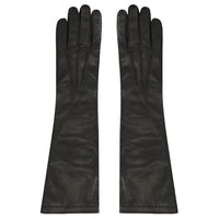 MIU MIU Lambskin Gloves Women's Black
