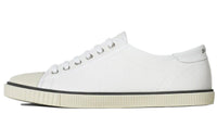 CELINE Blank Low Top Stylish Skateboarding Shoes Men's Ecru