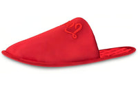LOUIS VUITTON Suite Slip Resistant Closed Toe Slippers Women's Red