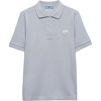 PRADA SS24 Polo Shirt Women's Xingji Blue
