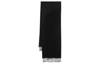 SAINT LAURENT Pinstripe-pattern Cashmere Blend Scarf