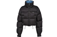 PRADA Re Nylon Cropped Down Jacket