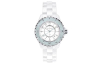 CHANEL J12 Collection Wrist Watch Quartz Movement Ceramic Strap 33mm White Dial Women's