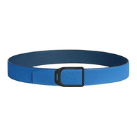 HERMES Metal Calf Leather Leather Belts Men's Blue Width: 3.8CM