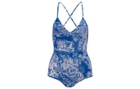 DIOR One-piece Swimsuit Women's Blue