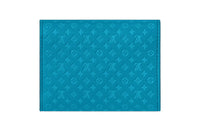LOUIS VUITTON Victorine Calfskin Coin Purses Wallets Women's Blue