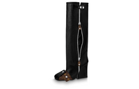 LOUIS VUITTON Patti Knee high Boots Women's Black
