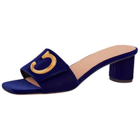DIOR C'est DIOR Slide Slippers Women's Blue