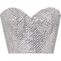 LOUIS VUITTON Rhinestone Bustier
