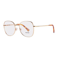 MIU MIU Metal Rubber Square Eyeglass Frames Women's Multicolor