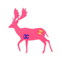 CHANEL 2001 Reindeer Brooch