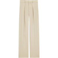 SAINT LAURENT Wool silk Trousers