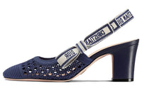 DIOR Moi Block Heel High Heels Women's
