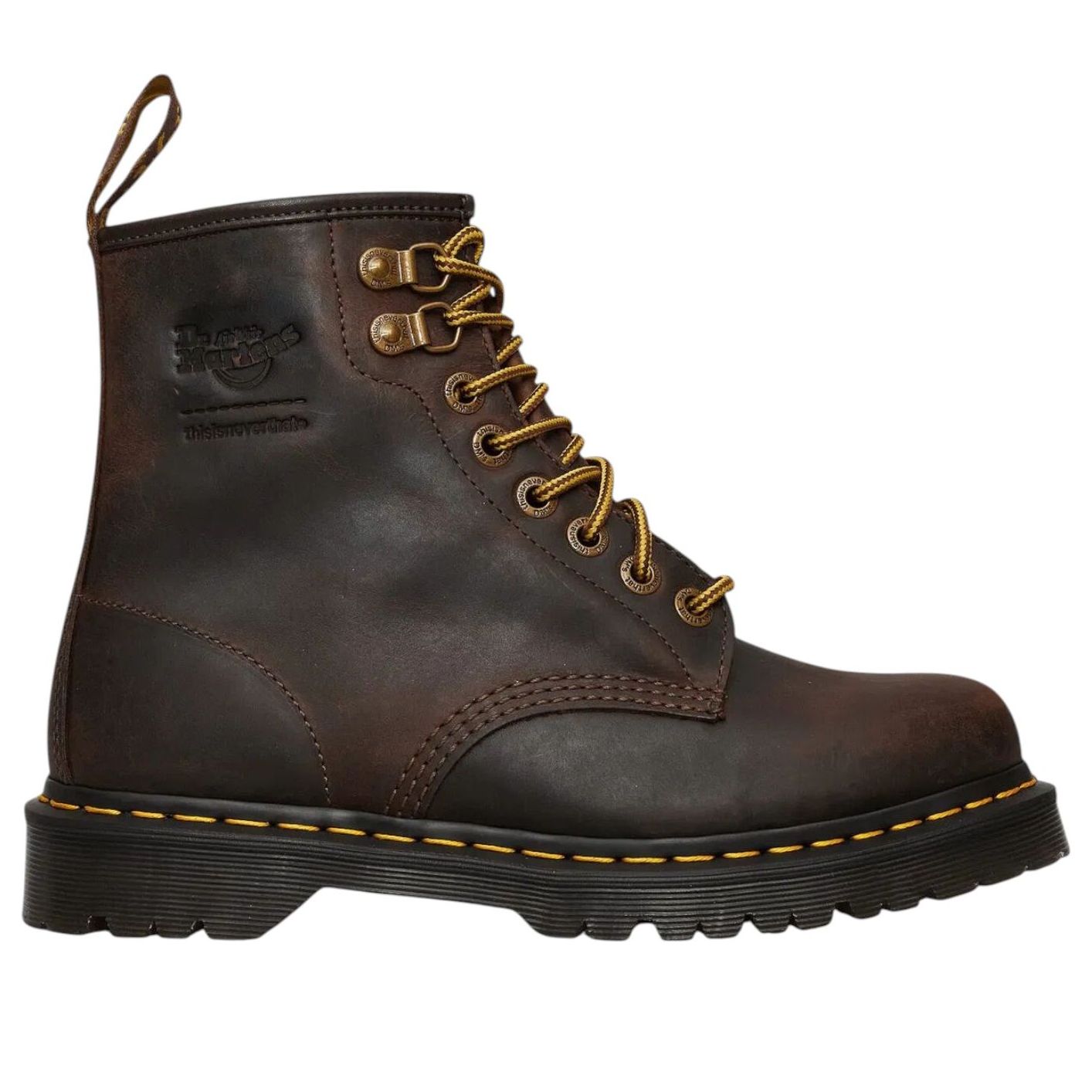 Dr. Martens x Thisisneverthat 1460 Leather Boot 'Black Brown' 32181523
