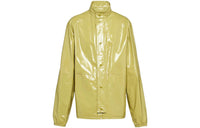 PRADA Leather Jackets Men Light Grass Green