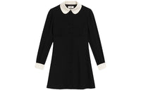 CELINE Long Sleeved Dresses Women's Black