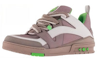 LOUIS VUITTON Low-Top Skateboard Shoes Men's Beige Pink