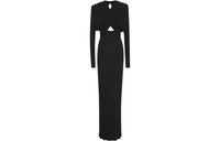 SAINT LAURENT Long-Sleeved Dresses Women's Black