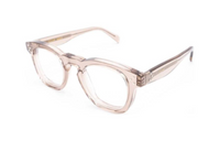 CELINE Acetate Irregular Shape Eyeglass Frames Men's Transparent