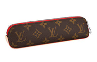 LOUIS VUITTON Pencil Pouch Elizabeth Monogram Red