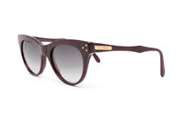 SAINT LAURENT Acetate Butterfly Sunglasses Women's Brown