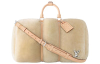 LOUIS VUITTON Keepall Bandoulière 50 Shearling