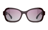 CHANEL Sunglasses Women's Red