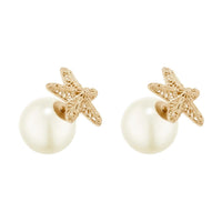 DIOR Metal Earrings Women's White