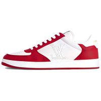 LOUIS VUITTON Rivoli Low-Top Skateboard Shoes Men's Red White
