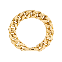 LOUIS VUITTON Metal Bracelets Unisex Gold