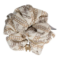 CELINE Metal Hair Ties Women's Beige