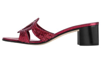 LOUIS VUITTON Isola Slip-Resistant Slide Slippers Women's Rose Red